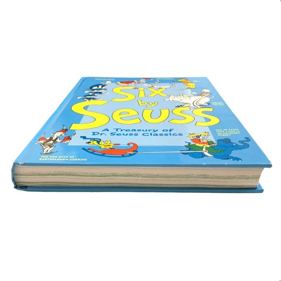 Six by Seuss Book of 6 Stories by Dr. Seuss Book Hardcover Illustrated 1991 - Picture 5 of 11